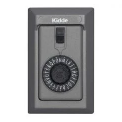 Kidde Keysafe Permanent 5-Key, Spin Dial, ​Titanium 00