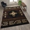 Flash Furniture 8' x 10' Chocolate Rustic Southwest Style Area Rug -Rugs&Mats Official Shop Belnick20LLC ACDxxRG137xx810xxCOxxGGxxLSxxd37bac