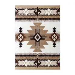 Flash Furniture 5' x 7' Ivory Rustic Southwest Style Area Rug -Rugs&Mats Official Shop Belnick20LLC ACDxxRG180xx57xxIVxxGGxx935ec8