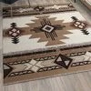 Flash Furniture 5' x 7' Ivory Rustic Southwest Style Area Rug -Rugs&Mats Official Shop Belnick20LLC ACDxxRG180xx57xxIVxxGGxxLSxx8dad65