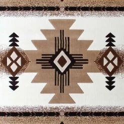 Flash Furniture 5' x 7' Ivory Rustic Southwest Style Area Rug -Rugs&Mats Official Shop Belnick20LLC ACDxxRG180xx57xxIVxxGGxxSAMPLExx9590fe