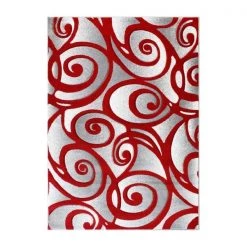 Flash Furniture Red 5 x 5 Sculpted High-Low Pile Area Rug -Rugs&Mats Official Shop Belnick20LLC ACDxxRG241xx57xxRDxxGGxx3cdfc1