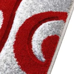 Flash Furniture Red 5 x 5 Sculpted High-Low Pile Area Rug -Rugs&Mats Official Shop Belnick20LLC ACDxxRG241xx57xxRDxxGGxxinset1xxc01d44