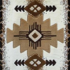 Flash Furniture 2' x 3' Ivory Rustic Southwest Style Area Rug -Rugs&Mats Official Shop Belnick20LLC ACDxxRG2592xx23xxIVxxGGxxSAMPLExx432685