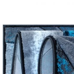 Flash Furniture Turquoise 5' x 7' Modern Ocean Waves Area Rug -Rugs&Mats Official Shop Belnick20LLC ACDxxRG410xx57xxTQxxGGxxinset1xx5ec91e