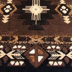 Flash Furniture 2' x 10' Chocolate Rustic Southwest Style Area Rug -Rugs&Mats Official Shop Belnick20LLC ACDxxRG783xx210xxCOxxGGxxSAMPLExxb0592a