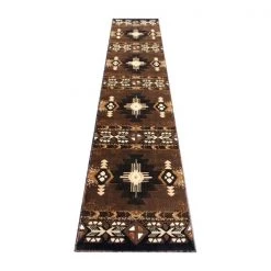 Flash Furniture 2' x 10' Chocolate Rustic Southwest Style Area Rug -Rugs&Mats Official Shop Belnick20LLC ACDxxRG783xx210xxCOxxGGxxb009b9