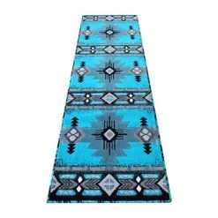 Flash Furniture 2x7 Rustic Turquoise Area Rug -Rugs&Mats Official Shop Belnick20LLC ACDxxRGC318xx27xxTQxxGGxx9f737d