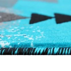 Flash Furniture 8x10 Turquoise Rustic Southwest Style Area Rug -Rugs&Mats Official Shop Belnick20LLC ACDxxRGC318xx810xxTQxxGGxxinset1xx613971