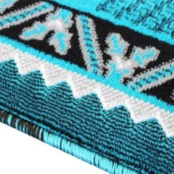 Flash Furniture Turquoise 2' x 7' Southwestern Style Area Rug -Rugs&Mats Official Shop Belnick20LLC ACDxxRGD143xx27xxTQxxGGxxinset1xxf208ac