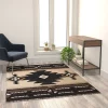 Flash Furniture 5' x 7' Brown Rustic Southwest Style Area Rug -Rugs&Mats Official Shop Belnick20LLC ACDxxRGELYFxx57xxBNxxGGxxLSxx510b8d