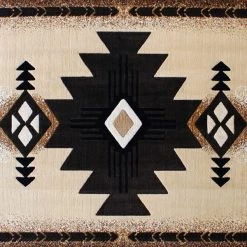 Flash Furniture 8' x 10' Brown Rustic Southwest Style Area Rug -Rugs&Mats Official Shop Belnick20LLC ACDxxRGKGYHxx810xxBNxxGGxxSAMPLExxf07c7a