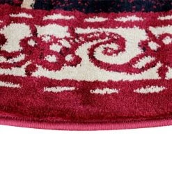 Flash Furniture Red 6x6 Farmhouse Round Rooster Themed Area Rug -Rugs&Mats Official Shop Belnick20LLC ACDxxRGL379xx66xxRDxxGGxxinset1xx3e65a0