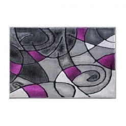 Flash Furniture Purple 2' x 3' Abstract Style Accent Rug -Rugs&Mats Official Shop Belnick20LLC ACDxxRGTRZ860xx23xxPUxxGGxx761a5a