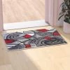 Flash Furniture Red 2' x 3' Abstract Style Accent Rug -Rugs&Mats Official Shop Belnick20LLC ACDxxRGTRZ860xx23xxRDxxGGxxLSxxa31151