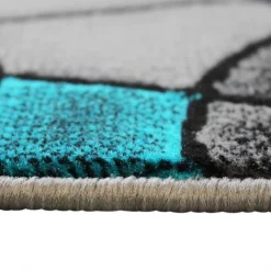 Flash Furniture Turquoise 2' x 7' Abstract Design Accent Rug -Rugs&Mats Official Shop Belnick20LLC ACDxxRGTRZ860xx27xxTQxxGGxxinset1xxb25f72