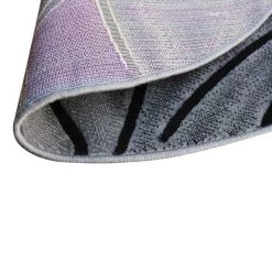 Flash Furniture Purple 5' x 5' Round Abstract Design Area Rug -Rugs&Mats Official Shop Belnick20LLC ACDxxRGTRZ860xx55xxPUxxGGxxinset1xxc9a2cc