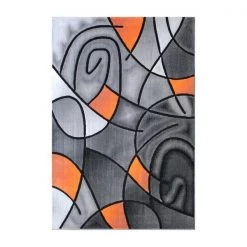 Flash Furniture Orange 5' x 7' Abstract Design Accent Area Rug -Rugs&Mats Official Shop Belnick20LLC ACDxxRGTRZ860xx57xxORxxGGxx9b74d7