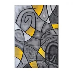 Flash Furniture Yellow 5' x 7' Abstract Design Accent Area Rug -Rugs&Mats Official Shop Belnick20LLC ACDxxRGTRZ860xx57xxYLxxGGxxa0c4cb