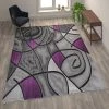 Flash Furniture Purple 8' x 10' Abstract Design Accent Area Rug -Rugs&Mats Official Shop Belnick20LLC ACDxxRGTRZ860xx810xxPUxxGGxxLSxx010c18