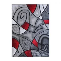 Flash Furniture Red 8' x 10' Abstract Design Accent Area Rug -Rugs&Mats Official Shop Belnick20LLC ACDxxRGTRZ860xx810xxRDxxGGxx7a5dee