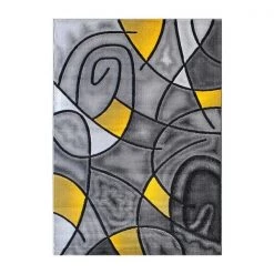Flash Furniture Yellow 8' x 10' Abstract Design Accent Area Rug -Rugs&Mats Official Shop Belnick20LLC ACDxxRGTRZ860xx810xxYLxxGGxx69dae2