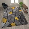 Flash Furniture Yellow 8' x 10' Abstract Design Accent Area Rug -Rugs&Mats Official Shop Belnick20LLC ACDxxRGTRZ860xx810xxYLxxGGxxLSxx536f45