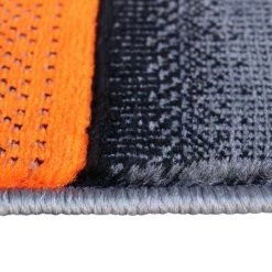 Flash Furniture Orange 2' x 3' Modern Color Blocked Area Rug -Rugs&Mats Official Shop Belnick20LLC ACDxxRGTRZ861xx23xxORxxGGxxinset1xxf58661