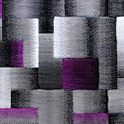 Flash Furniture Purple 2' x 3' Modern Color Blocked Area Rug -Rugs&Mats Official Shop Belnick20LLC ACDxxRGTRZ861xx23xxPUxxGGxxSAMPLExx0bd6c0