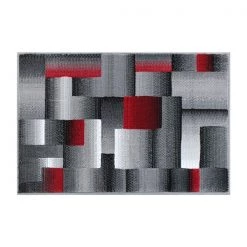 Flash Furniture Red 2' x 3' Modern Color Blocked Area Rug -Rugs&Mats Official Shop Belnick20LLC ACDxxRGTRZ861xx23xxRDxxGGxx5d5fe3