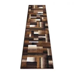 Flash Furniture Chocolate 2' x 7' Modern Color Blocked Area Rug -Rugs&Mats Official Shop Belnick20LLC ACDxxRGTRZ861xx27xxCOxxGGxx4d74ac