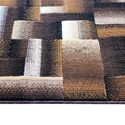 Flash Furniture Chocolate 2' x 7' Modern Color Blocked Area Rug -Rugs&Mats Official Shop Belnick20LLC ACDxxRGTRZ861xx27xxCOxxGGxxinset1xxb734b1