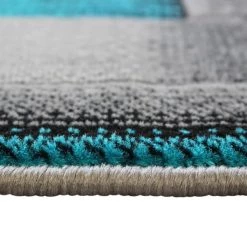 Flash Furniture Turquoise 2' x 7' Modern Color Blocked Area Rug -Rugs&Mats Official Shop Belnick20LLC ACDxxRGTRZ861xx27xxTQxxGGxxinset1xxb437f3