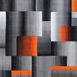 Flash Furniture Orange 5' x 7' Modern Color Blocked Area Rug -Rugs&Mats Official Shop Belnick20LLC ACDxxRGTRZ861xx57xxORxxGGxxSAMPLExx7740f7