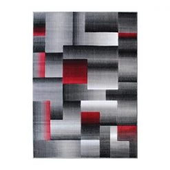 Flash Furniture Red 6' x 9' Modern Color Blocked Area Rug -Rugs&Mats Official Shop Belnick20LLC ACDxxRGTRZ861xx69xxRDxxGGxx443da0