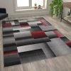 Flash Furniture Red 6' x 9' Modern Color Blocked Area Rug -Rugs&Mats Official Shop Belnick20LLC ACDxxRGTRZ861xx69xxRDxxGGxxLSxx8ebbe4