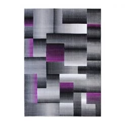 Flash Furniture Purple 8' x 10' Modern Color Blocked Area Rug -Rugs&Mats Official Shop Belnick20LLC ACDxxRGTRZ861xx810xxPUxxGGxx81999a