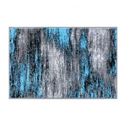 Flash Furniture Blue 2' x 3' Abstract Design Accent Area Rug -Rugs&Mats Official Shop Belnick20LLC ACDxxRGTRZ863xx23xxBLxxGGxx995972