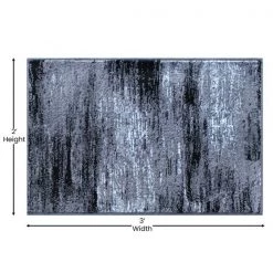 Flash Furniture Gray 2' x 3' Abstract Design Accent Area Rug -Rugs&Mats Official Shop Belnick20LLC ACDxxRGTRZ863xx23xxGYxxGGxxDIMSxxafe224