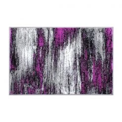 Flash Furniture Purple 2' x 3' Abstract Design Accent Area Rug -Rugs&Mats Official Shop Belnick20LLC ACDxxRGTRZ863xx23xxPUxxGGxxa69554