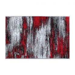 Flash Furniture Red 2' x 3' Abstract Design Accent Area Rug -Rugs&Mats Official Shop Belnick20LLC ACDxxRGTRZ863xx23xxRDxxGGxxfe478f