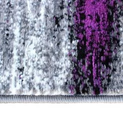 Flash Furniture Purple 2' x 7' Abstract Design Accent Area Rug -Rugs&Mats Official Shop Belnick20LLC ACDxxRGTRZ863xx27xxPUxxGGxxinset1xx5629df
