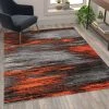 Flash Furniture Orange 5x7 Abstract Area Rug -Rugs&Mats Official Shop Belnick20LLC ACDxxRGTRZ863xx57xxORxxGGxxLSxx8b4c4f