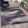 Flash Furniture Purple 5x7 Abstract Area Rug -Rugs&Mats Official Shop Belnick20LLC ACDxxRGTRZ863xx57xxPUxxGGxxLSxx53f299