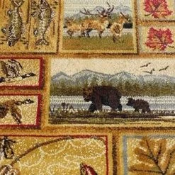 Flash Furniture Brown 2' x 7' Wilderness Theme Indoor Area Rug -Rugs&Mats Official Shop Belnick20LLC ACDxxRGZ875338xx27xxBGxxGGxxSAMPLExxbd2c58