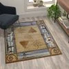Flash Furniture Beige 3x5 Nautical Themed Olefin Indoor Area Rug -Rugs&Mats Official Shop Belnick20LLC ACDxxRGZ876343xx35xxBGxxGGxxLSxxfd3918