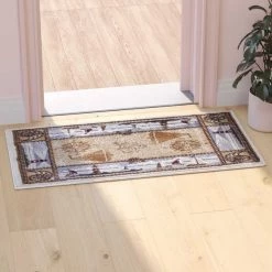 Flash Furniture Beige 2x3 Nautical Themed Olefin Indoor Area Rug -Rugs&Mats Official Shop Belnick20LLC ACDxxRGZ8763xx23xxBGxxGGxxLS2xx3b26fb
