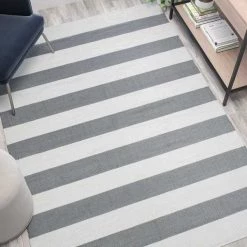 Flash Furniture 5x7 Indoor-Outdoor Grey/White Cabana Area Rug -Rugs&Mats Official Shop Belnick20LLC CIxx20xx9409xx57xxGRxxWHxxGGxxLS2xx17d525