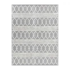 Flash Furniture Gray/Ivory 8x10 Hand Woven Boho Patterned Area Rug -Rugs&Mats Official Shop Belnick20LLC CIxx21xx231xx810xxGYxxGGxx73be11
