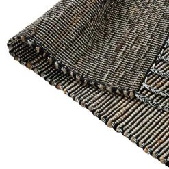 Flash Furniture 5' x 7' Jute and Cotton Blend Handwoven Area Rug -Rugs&Mats Official Shop Belnick20LLC CIxxCTRxx2370xx57xxBKxxJUxxGGxxinset1xxb8e029